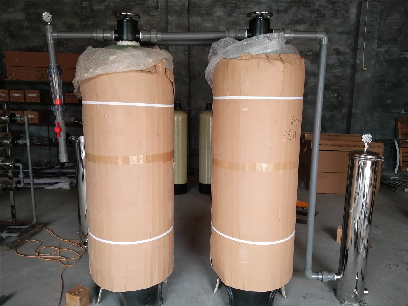 山东某包装厂：6吨过滤设备